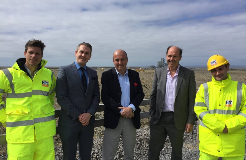 Hinkley point inspection