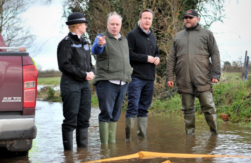 PM David Cameron with local MP Ian Liddell-Grainger (Picture: Tim Ireland/PA)