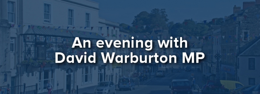 An evening with David Warburton MP